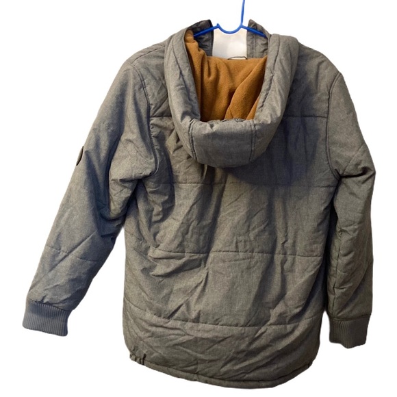 grey timberland jacket